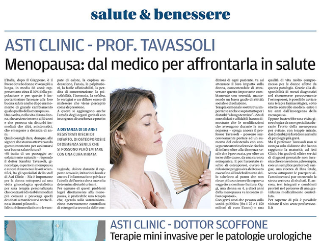 Menopausa: dal medico per affrontarla in salute