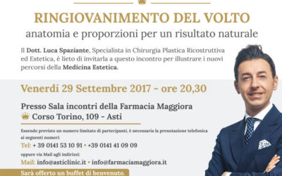 Ringiovanimento del volto – 29 Settembre 2017